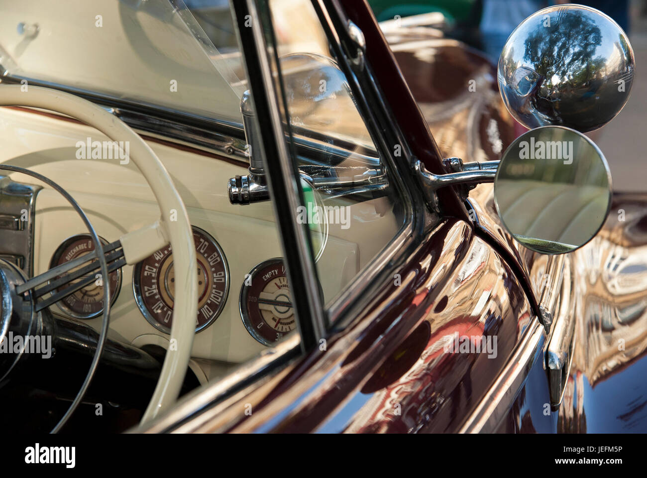 Oldtimer-Show, MUMBAI Stockfoto