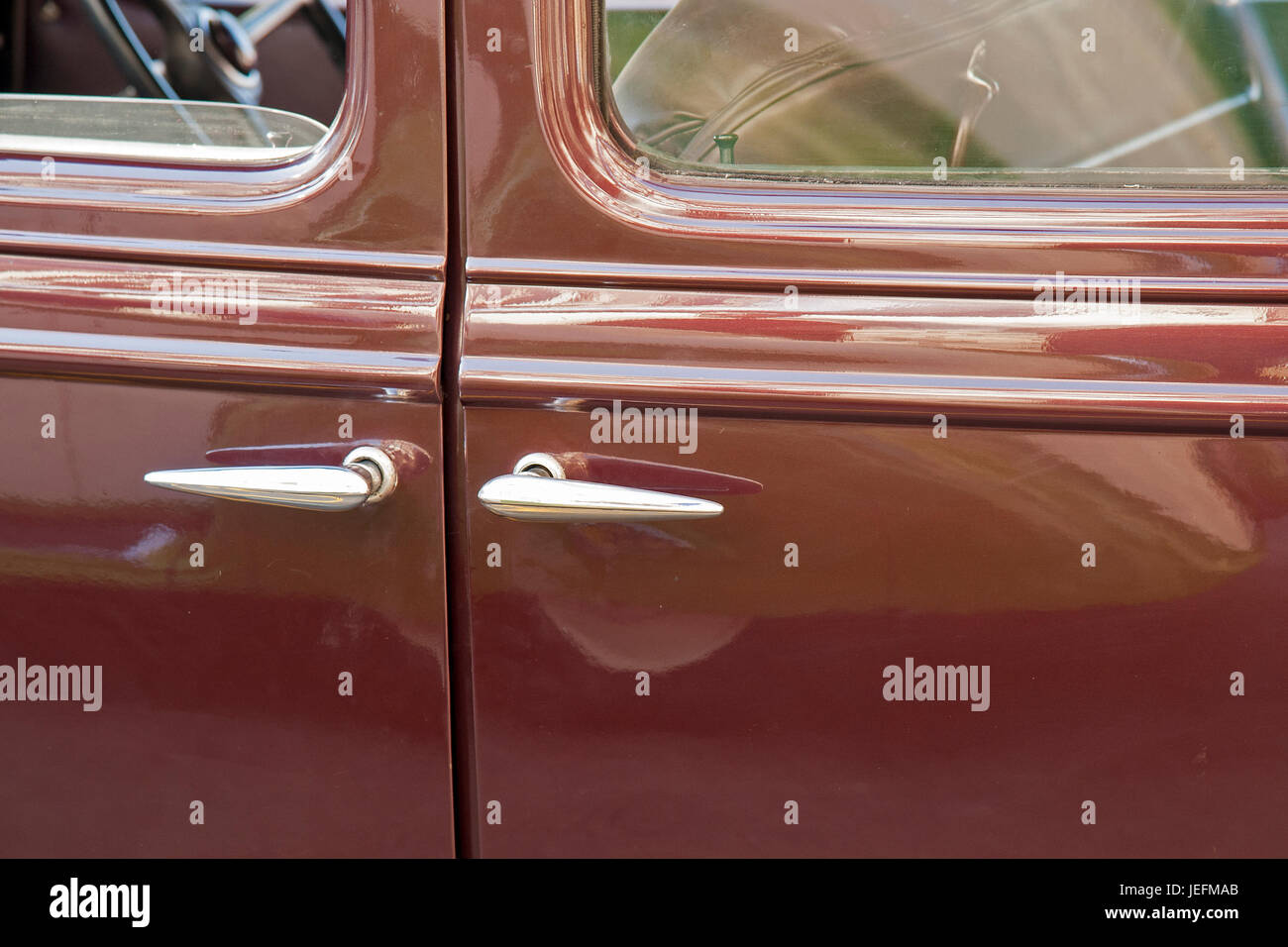 Oldtimer-Show, MUMBAI Stockfoto