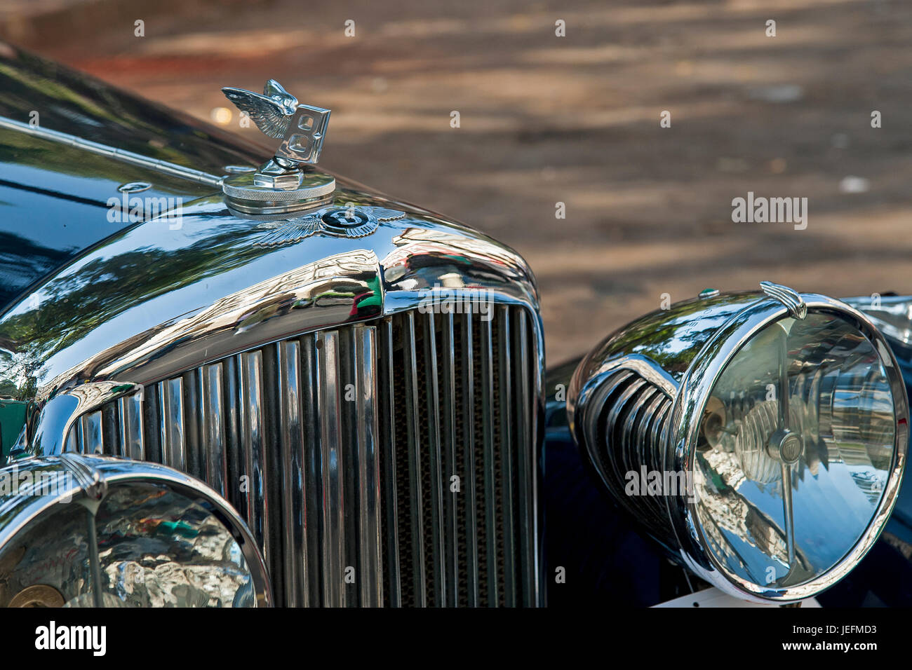 Oldtimer-Show, MUMBAI Stockfoto