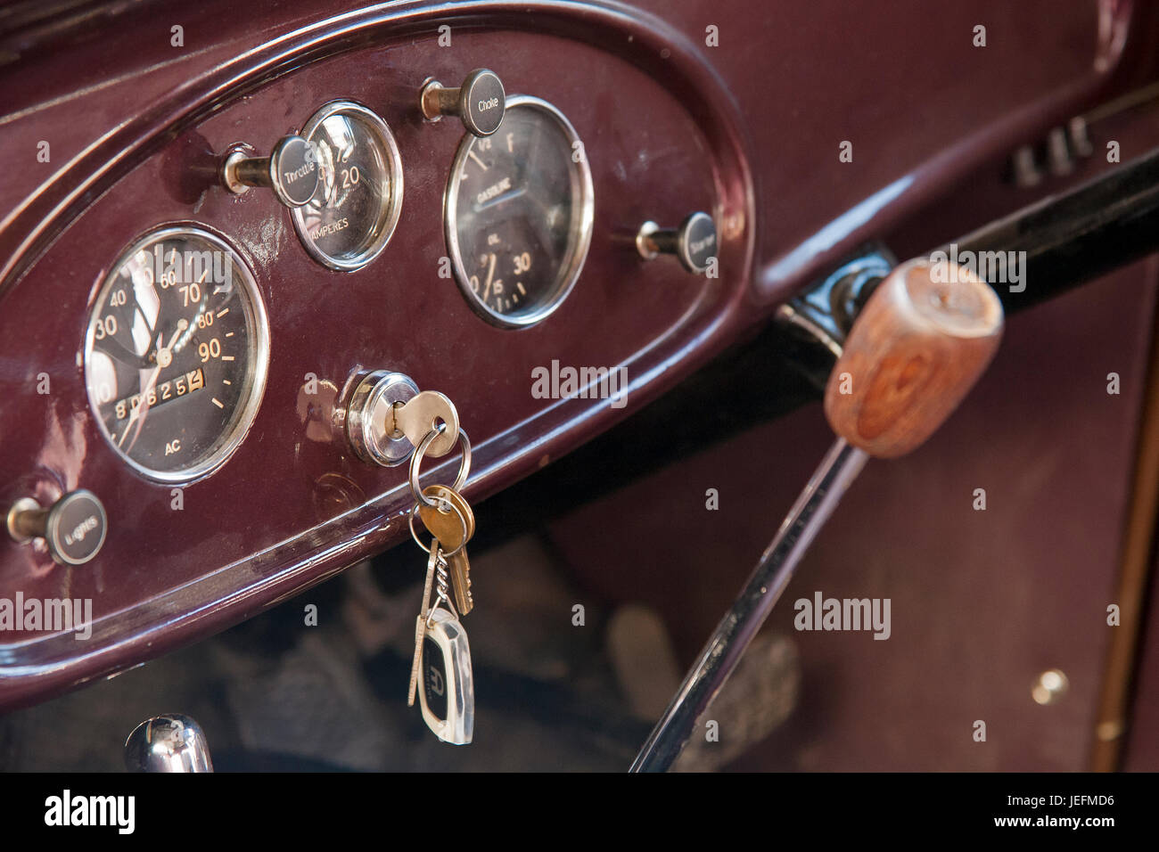 Oldtimer-Show, MUMBAI Stockfoto