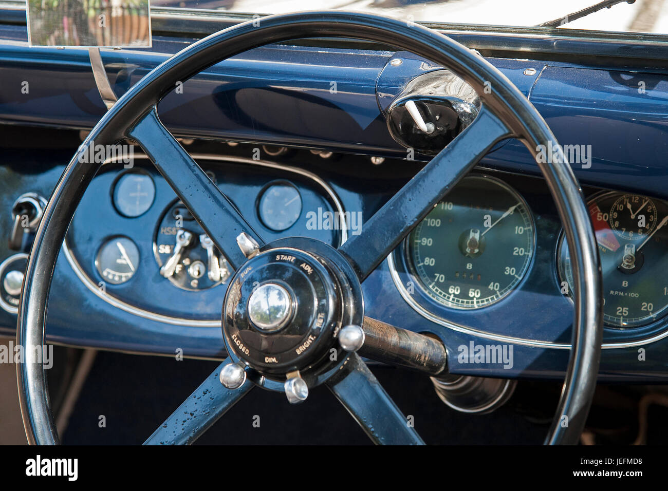 Oldtimer-Show, MUMBAI Stockfoto