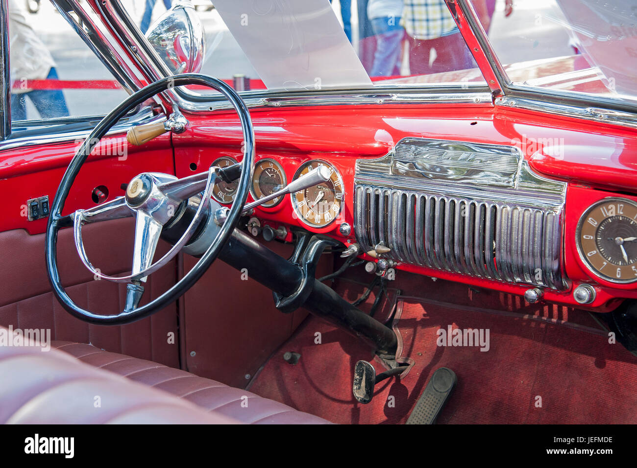 Oldtimer-Show, MUMBAI Stockfoto