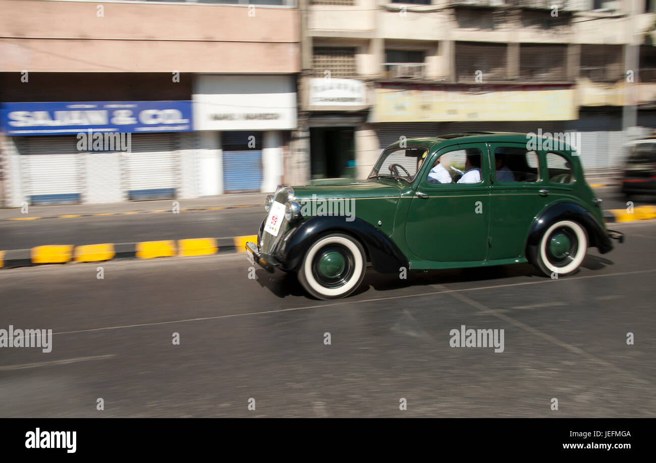 Oldtimer-Show, MUMBAI Stockfoto