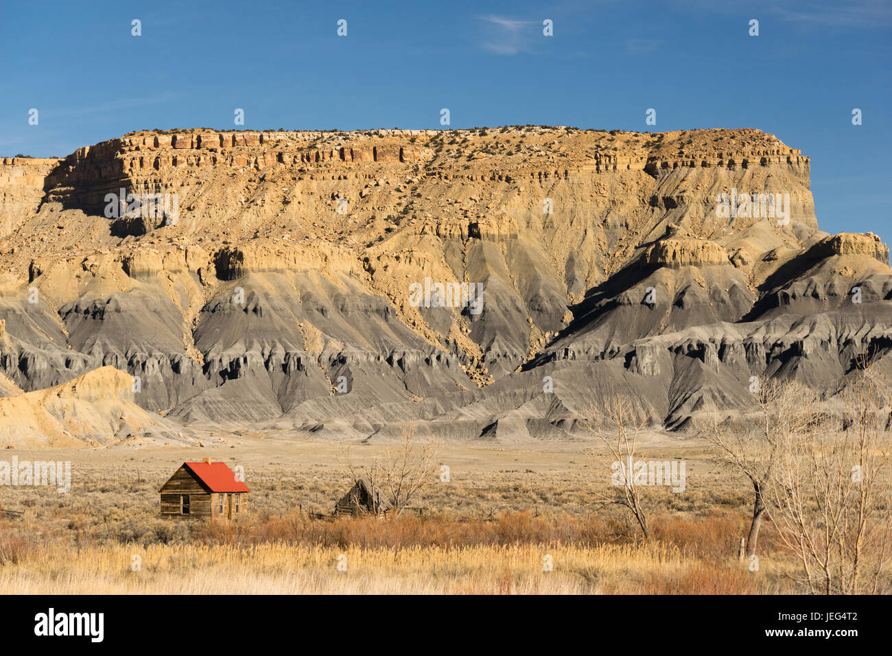 Heißer Sommer ländlichen Utah Hinterland ridge Stockfoto
