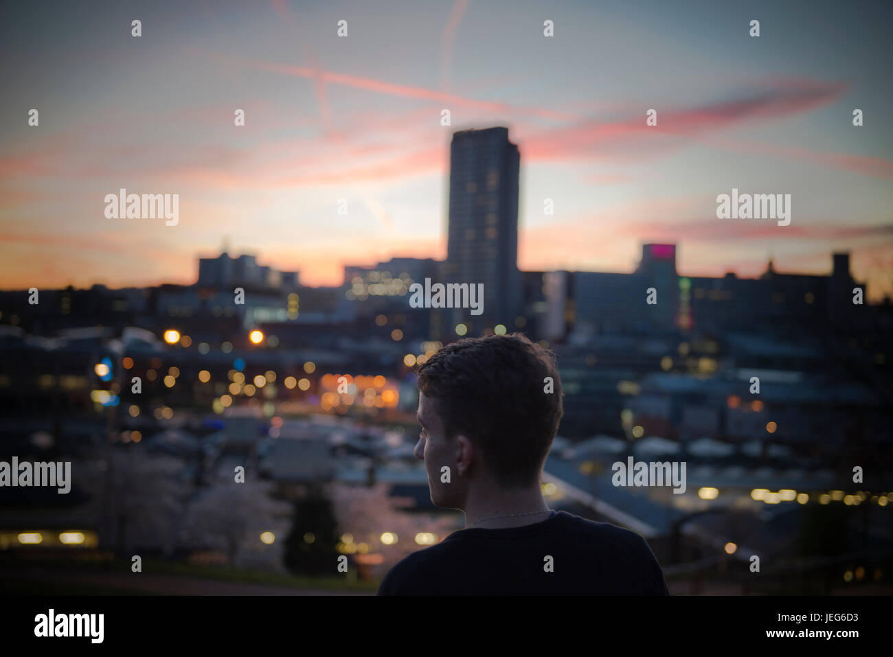 Sheffield-Dokumentarfilm Stockfoto