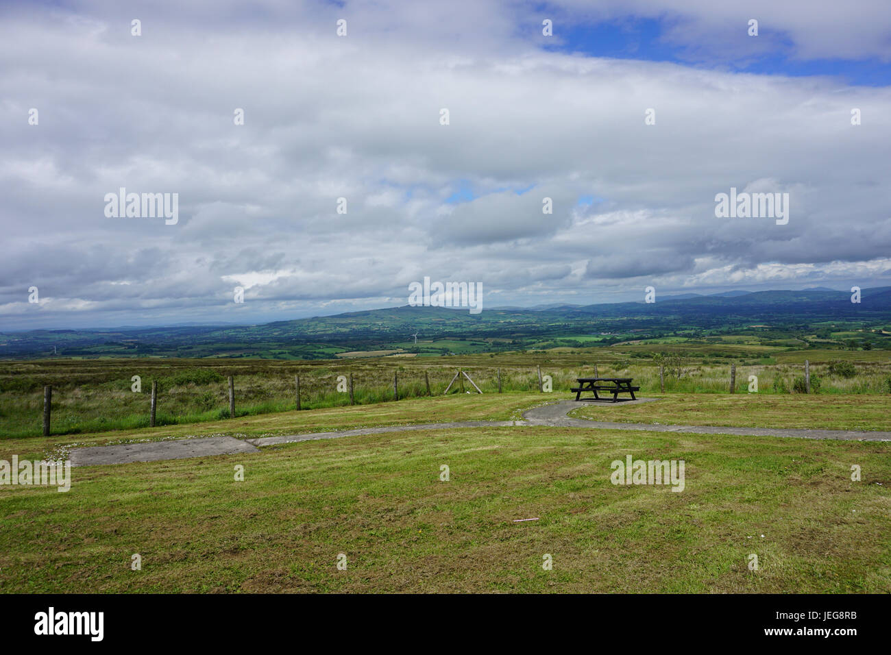 Querformat Sperrin Mountains Sperrins County Tyrone in Nordirland Stockfoto