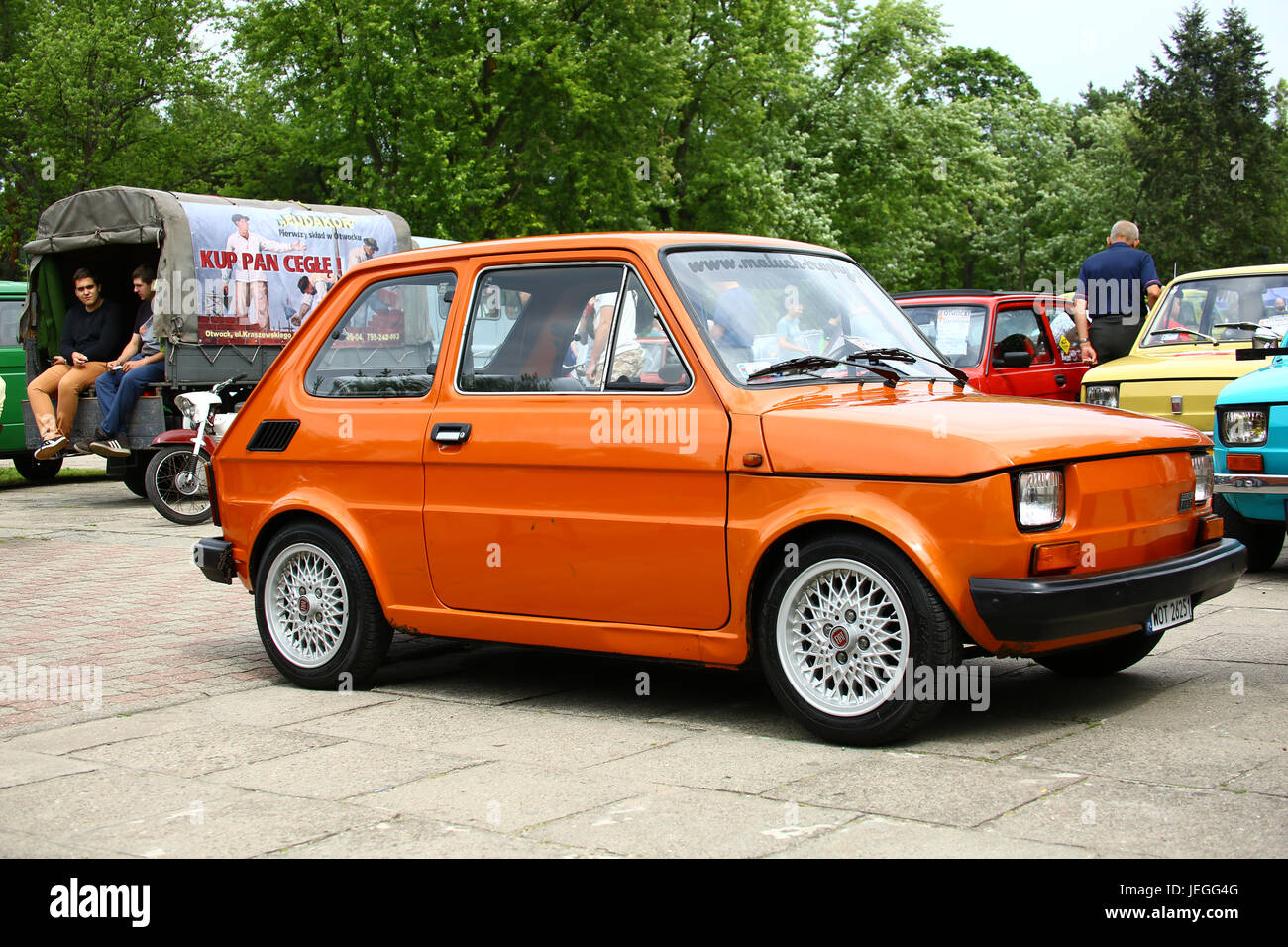 Otwock, Polen. 24. Juni 2017. Oldtimer-Show findet statt in Otwock. Bildnachweis: Jake Ratz/Alamy Live-Nachrichten Stockfoto