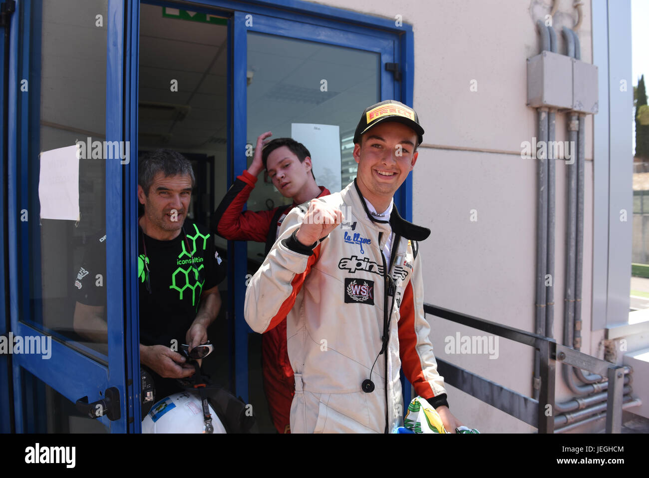 Rennwochenende in Italien mit italienischen Porsche Carrera Cup, Formel 4 Abarth, Le Bicilindriche, Seat Leon Cupra Trophy Credit: Fabio Pagani/Alamy Live News Stockfoto