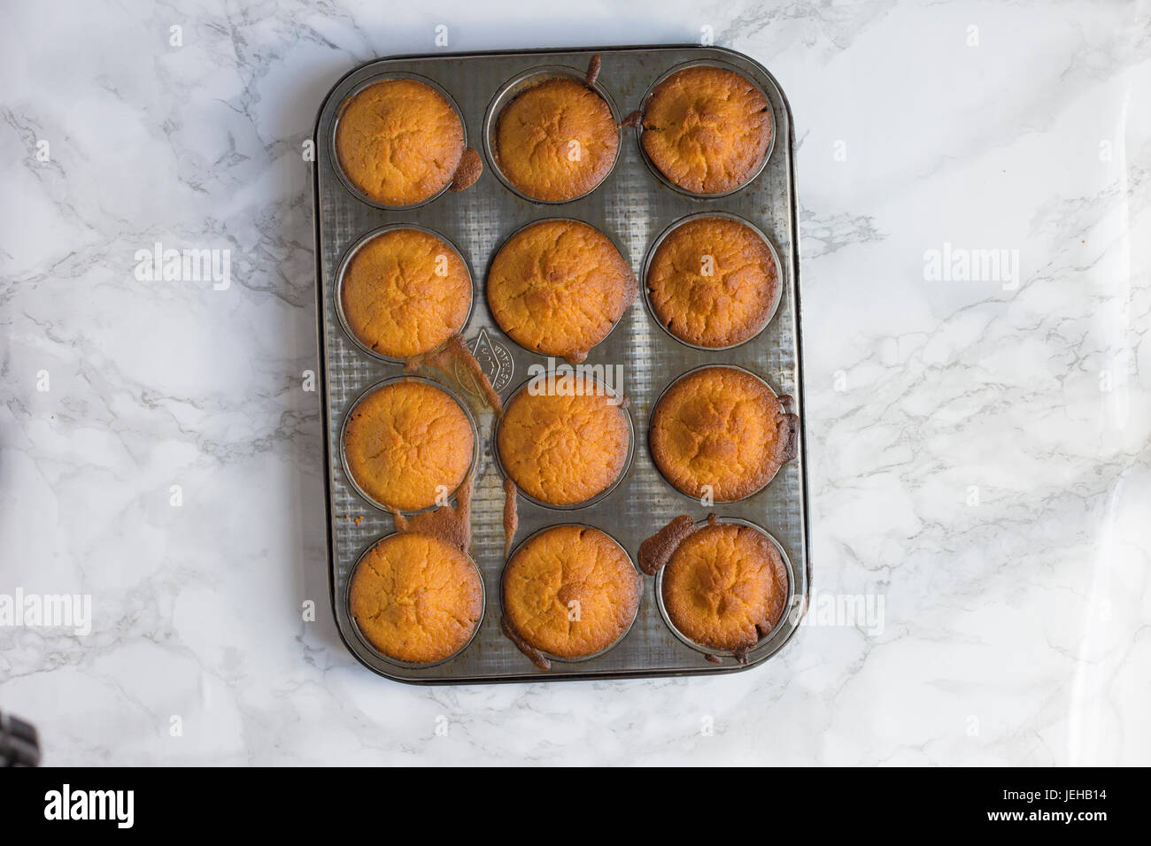 Muffins Stockfoto