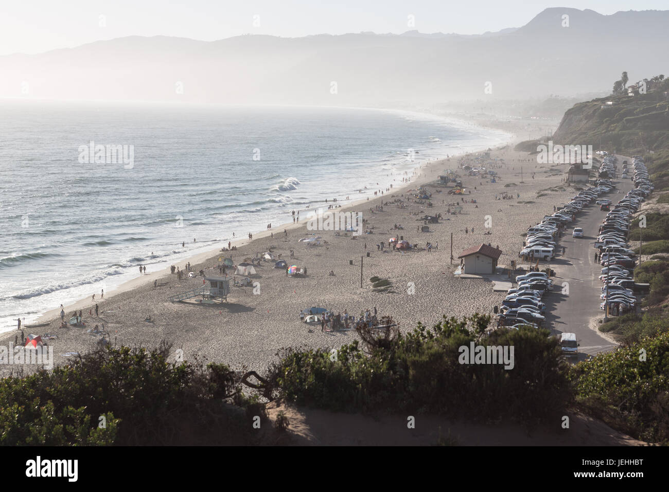 Malibu beach Stockfoto