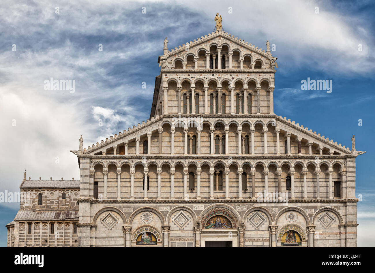 Kathedrale von Pisa Stockfoto