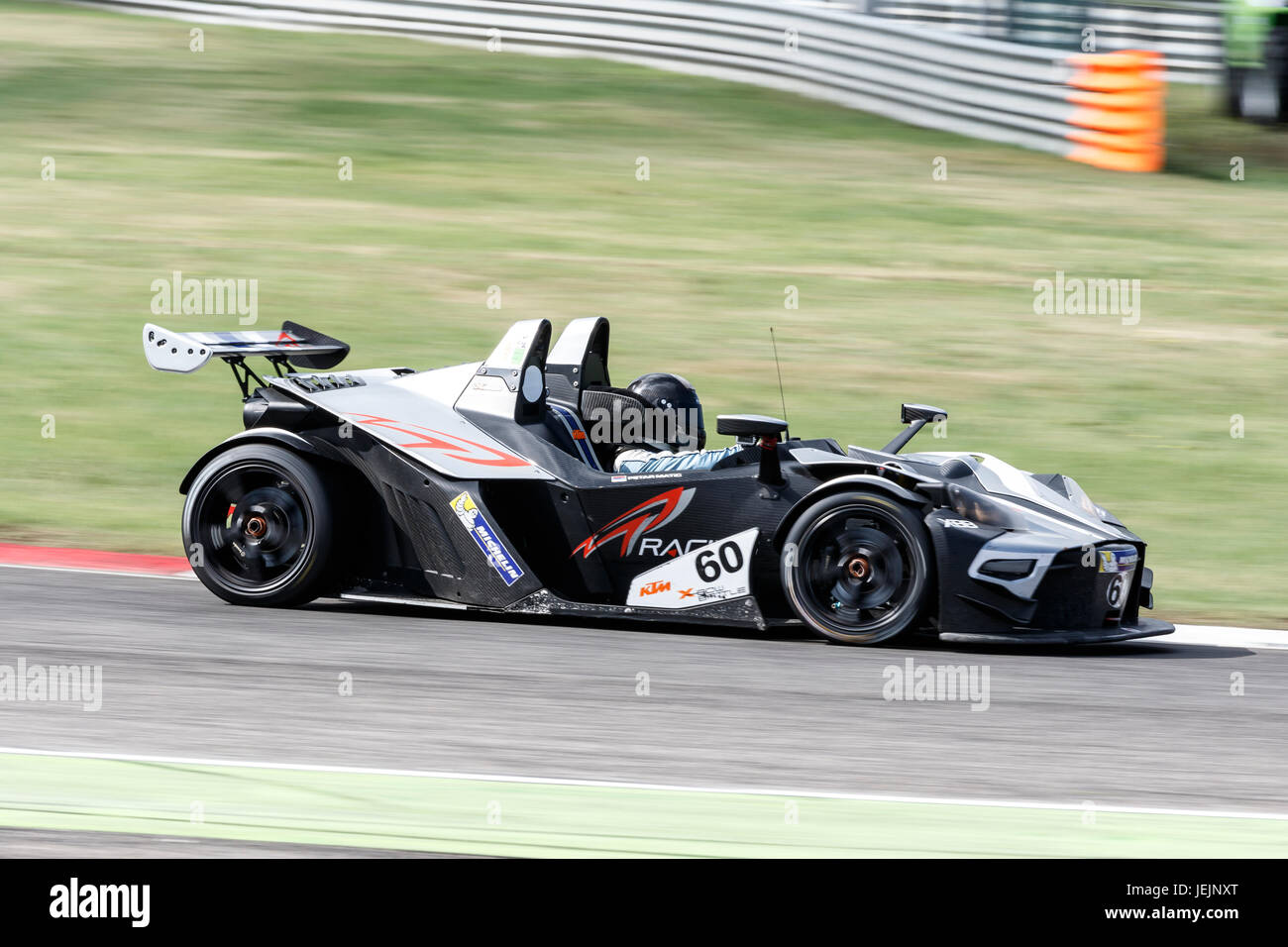 Adria, Rovigo, Italien - 17. September 2016: Ktm X-Bow Elite M, angetrieben von Matic Petar, während der Rennen auf den amerikanischen Speed Weekend in Adria International Stockfoto