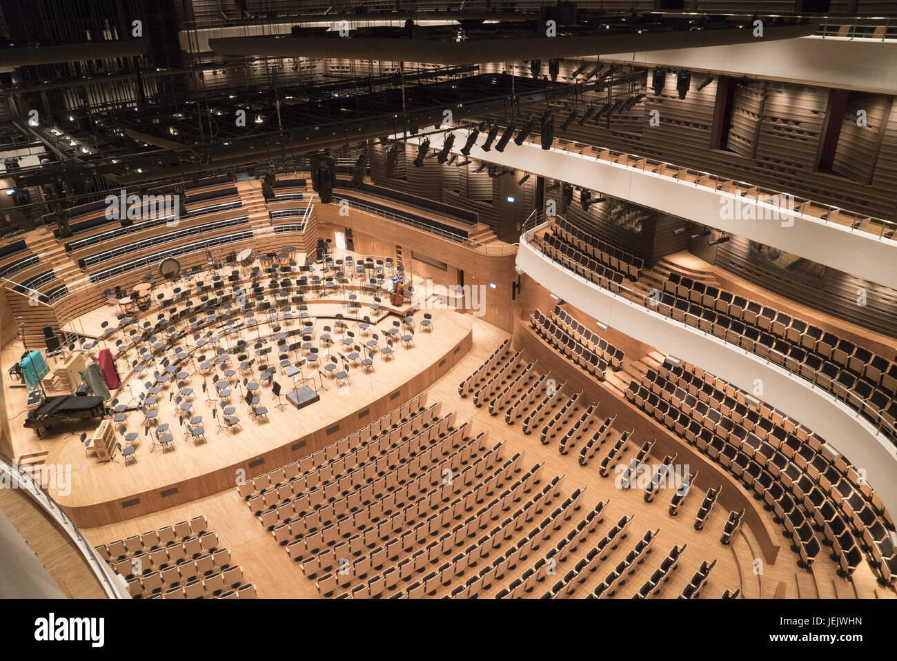 Neue nationale Musikforum Stockfoto