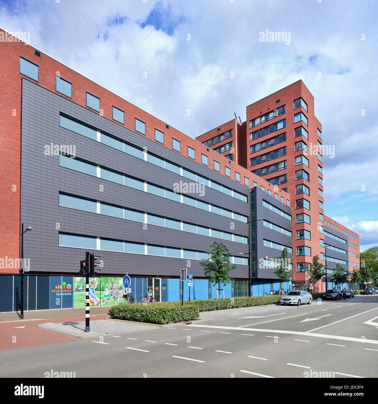 Residential Care Center Zwijsen mit 124 Pflege- und Orte, 33 Apartments für religiöse Menschen, 28 betreuten Wohnungen, Primary Care und Tagespflege. Stockfoto