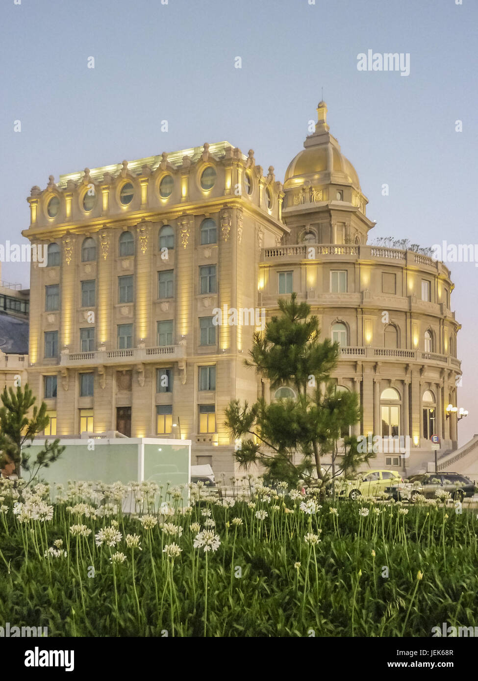 Montevideo Luxus Landmark Hotel Stockfoto