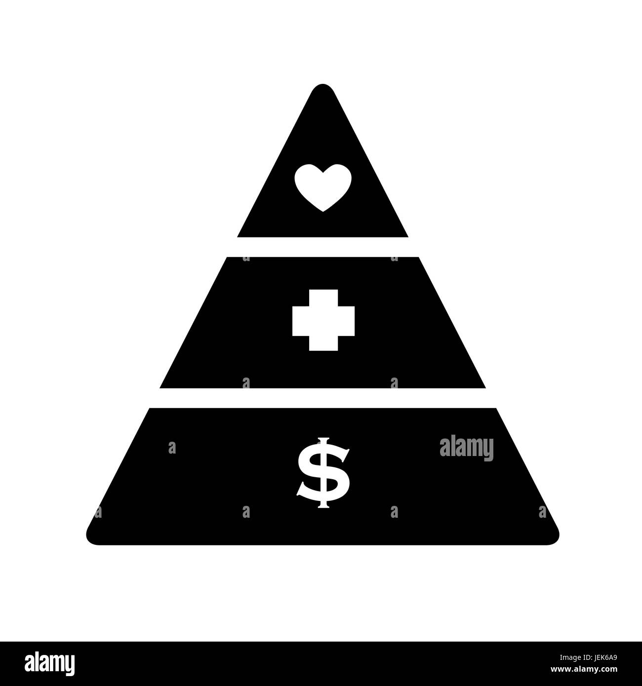 Präferenzen in Life Concept Illustration Stockfoto