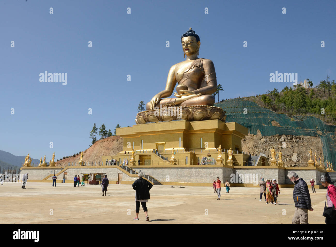 Buddha Dordenma Statue, Thimphu, Bhutan, Asien Stockfoto