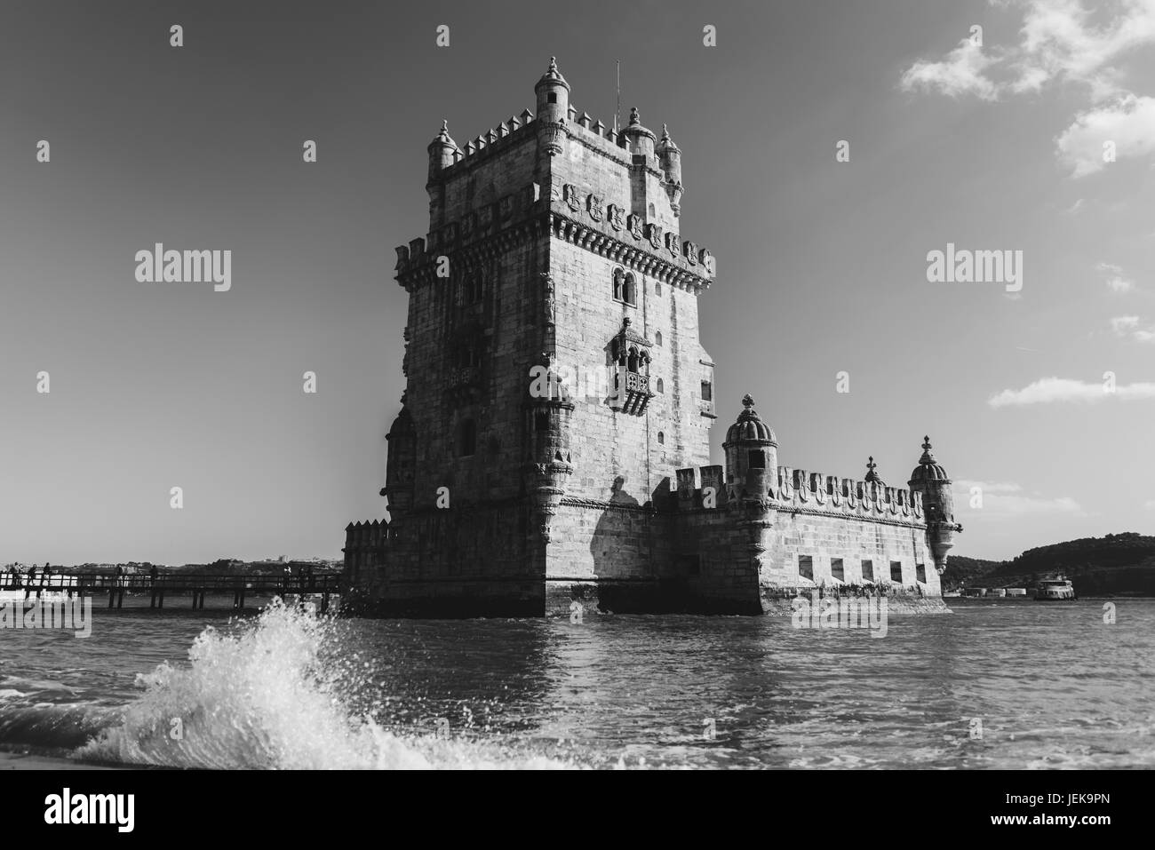 Turm von Belem, Lissabon, Portugal Stockfoto