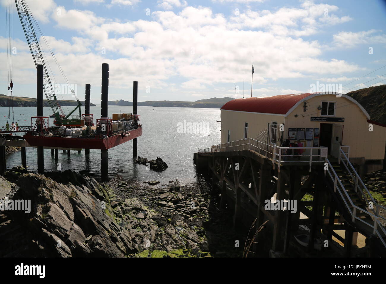 St Justinians, Pembrokshire Stockfoto