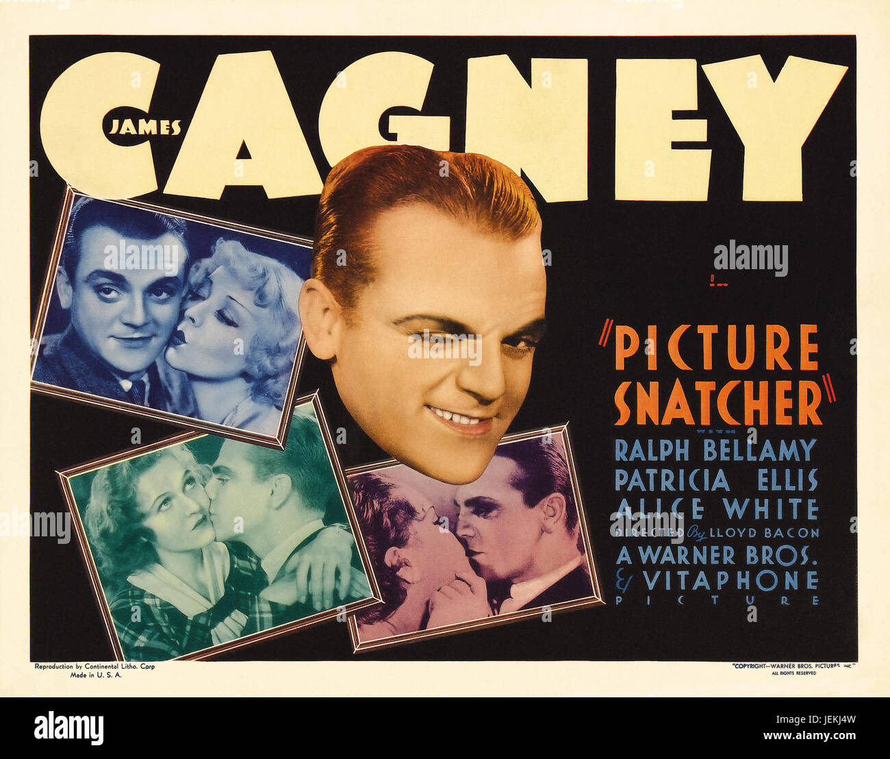 PICTURE SNATCHER 1933 Warner Bros Film mit James Cagney Stockfoto