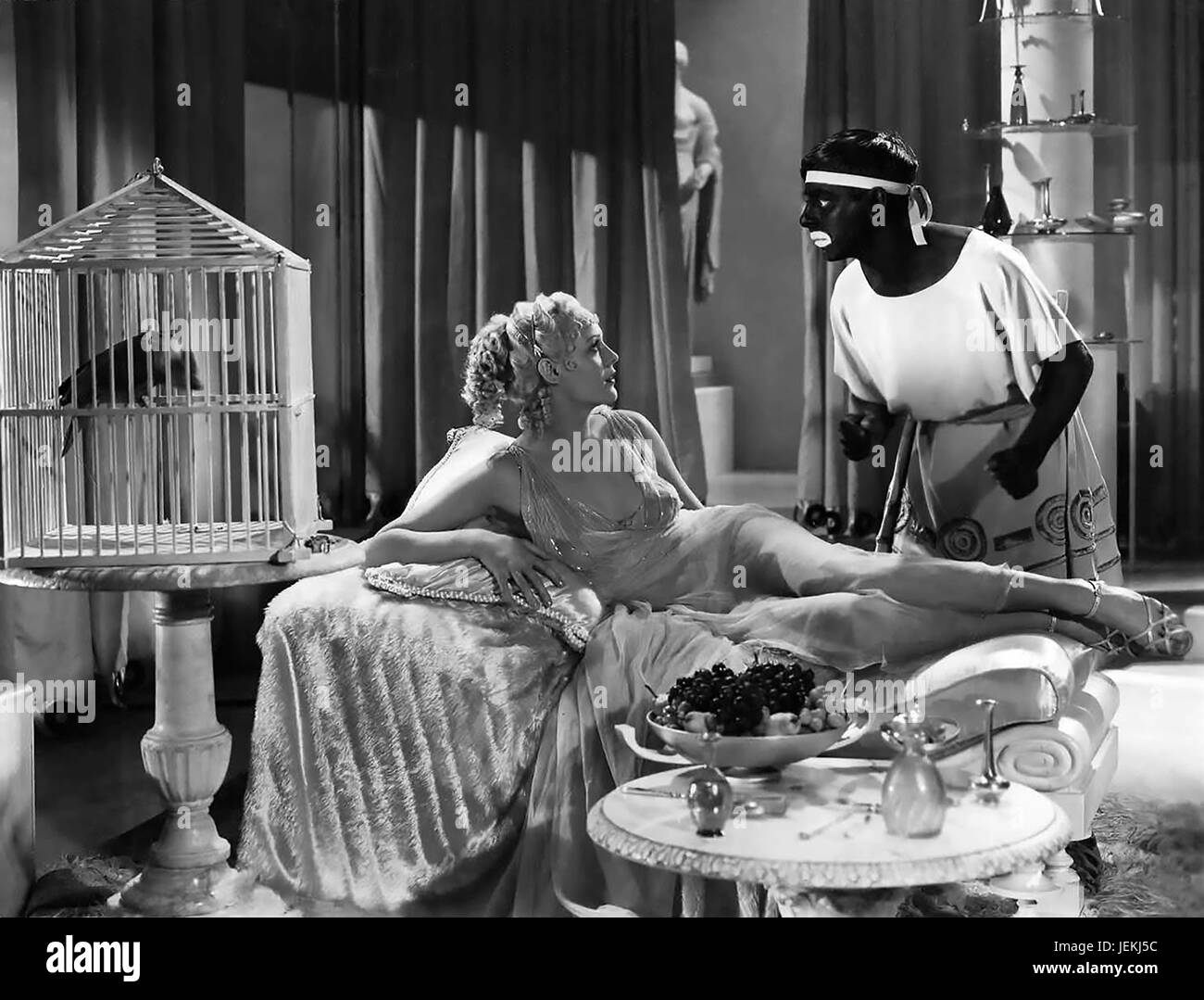 RÖMISCHE Skandale 1933 United Artists Film mit Eddie Cantor und Gloria Stuart Stockfoto
