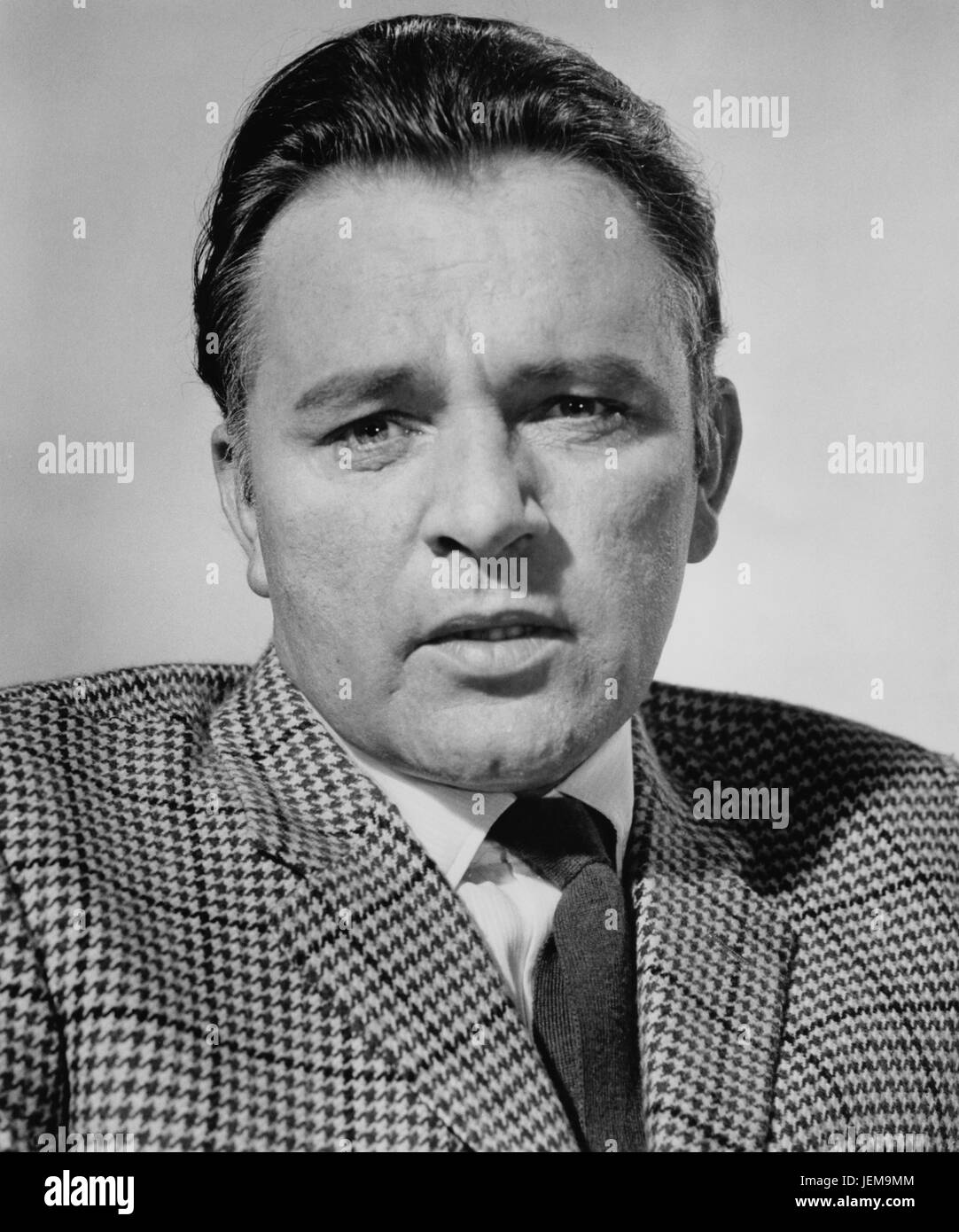 Richard Burton, Portrait Werbung für den Film "Der Spion, der aus der Kälte kam", Paramount Pictures, 1965 Stockfoto