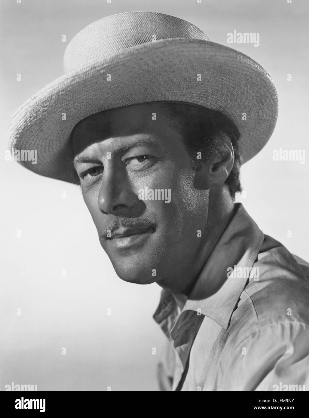Rex Harrison, Portrait Werbung für den Film 'Die Füchse der Egge', 20th Century Fox, 1947 Stockfoto