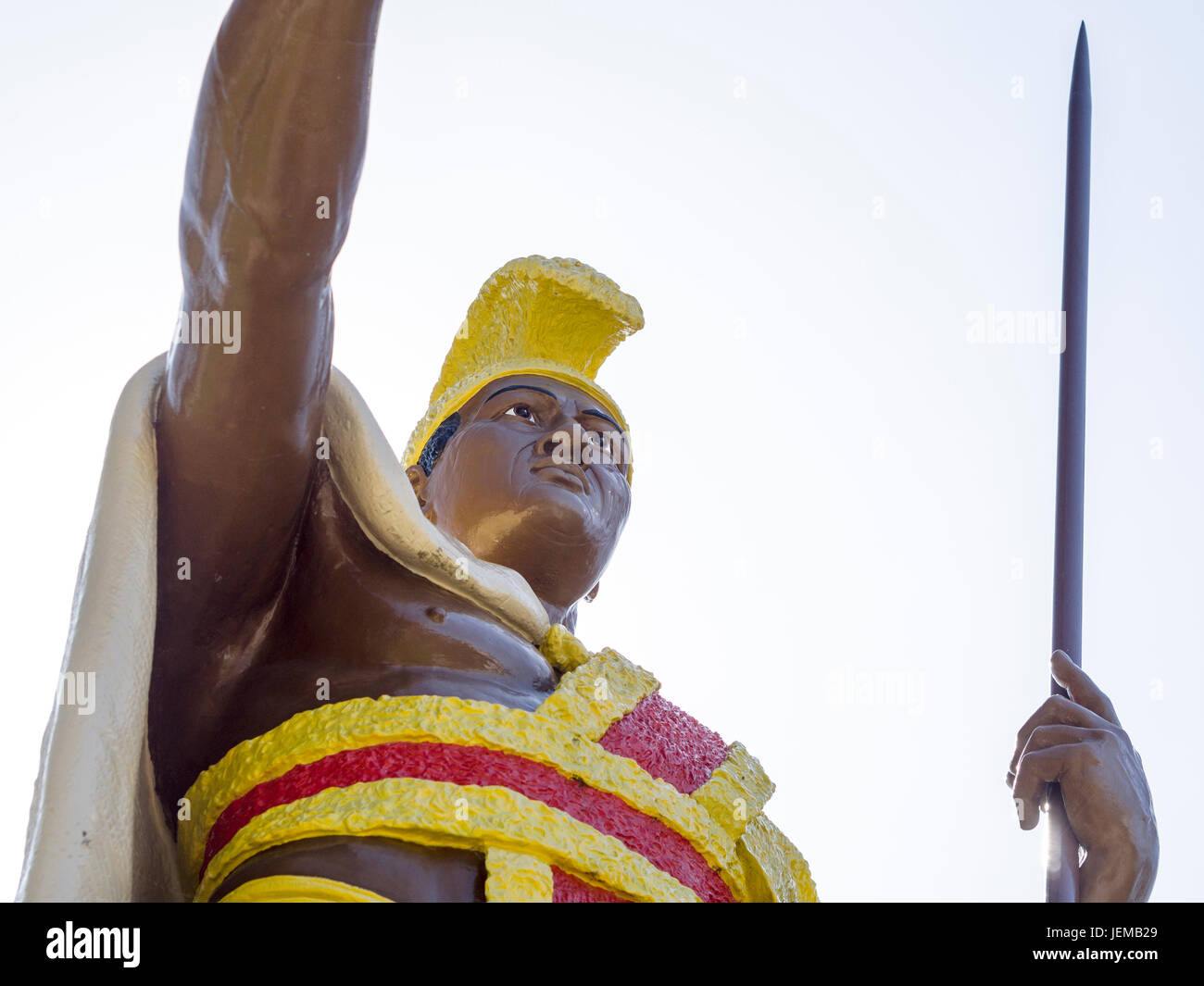 Detail von Kamehameha ich Statue ein Original von der Kamehameha ich