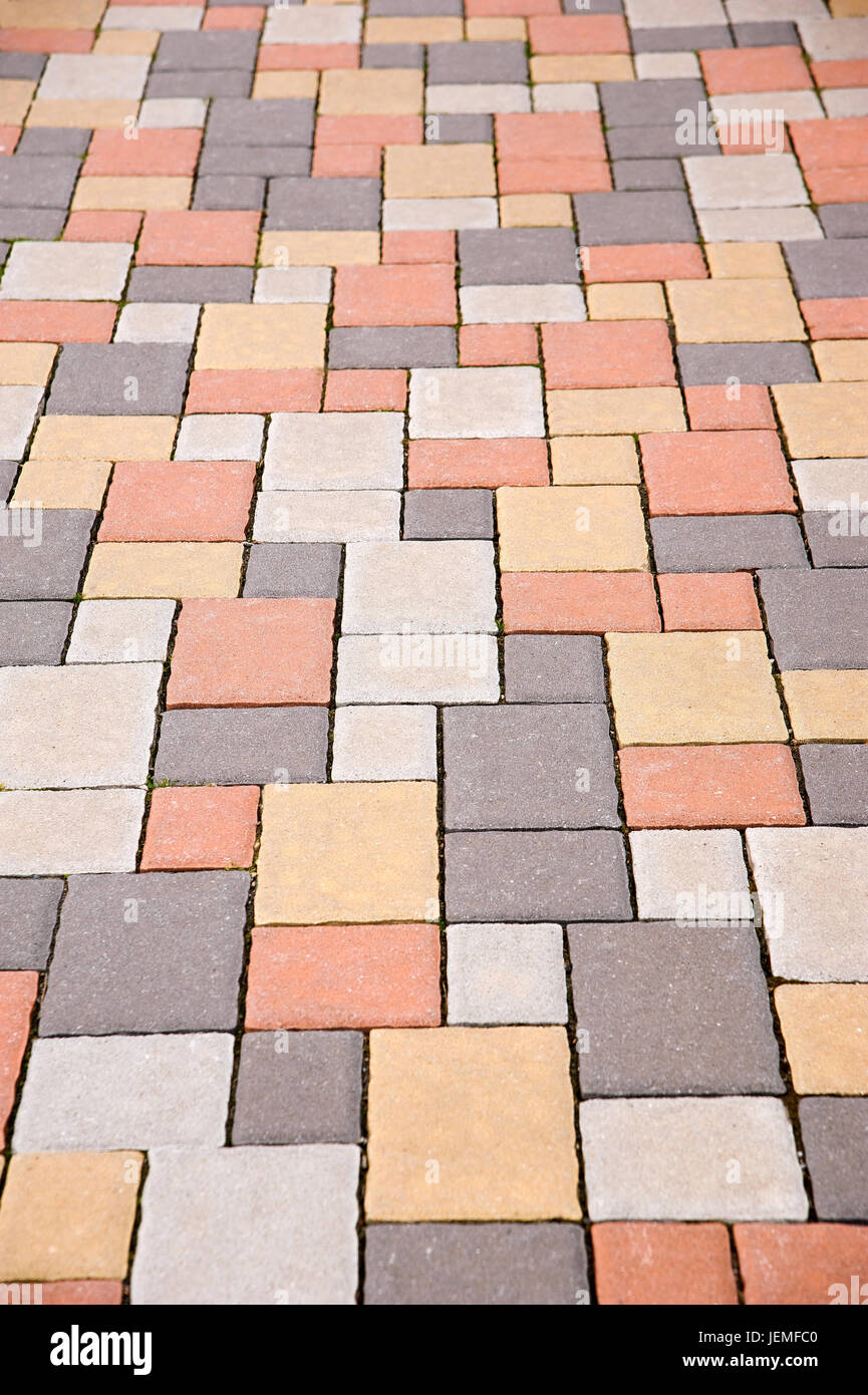 Struktureffekt Fliesenboden Stockfoto