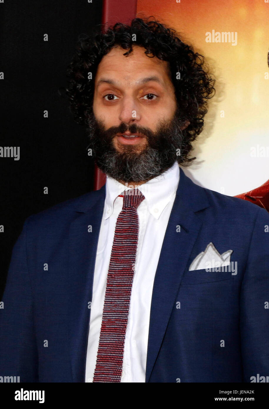 Hollywood, Ca. 26. Juni 2017. Jason Mantzoukas Teilnahme an The House Premiere im TCL chinesischen IMAX Theater in Hollywood, Kalifornien am 26. Juni 2017. Bildnachweis: David Edwards/Medien Punch/Alamy Live-Nachrichten Stockfoto