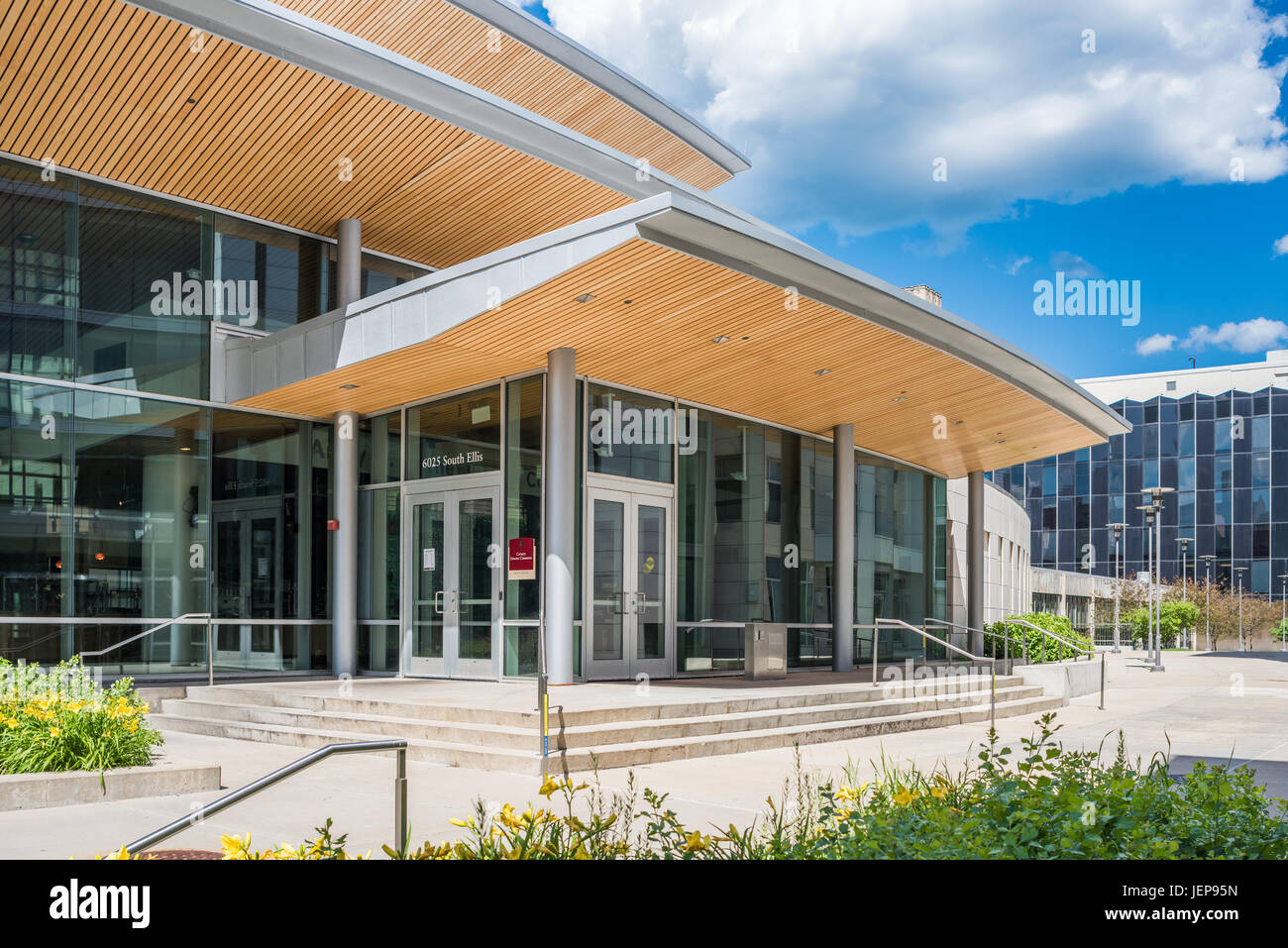 Arley D. Cathey Essen Commons, University of Chicago Stockfoto