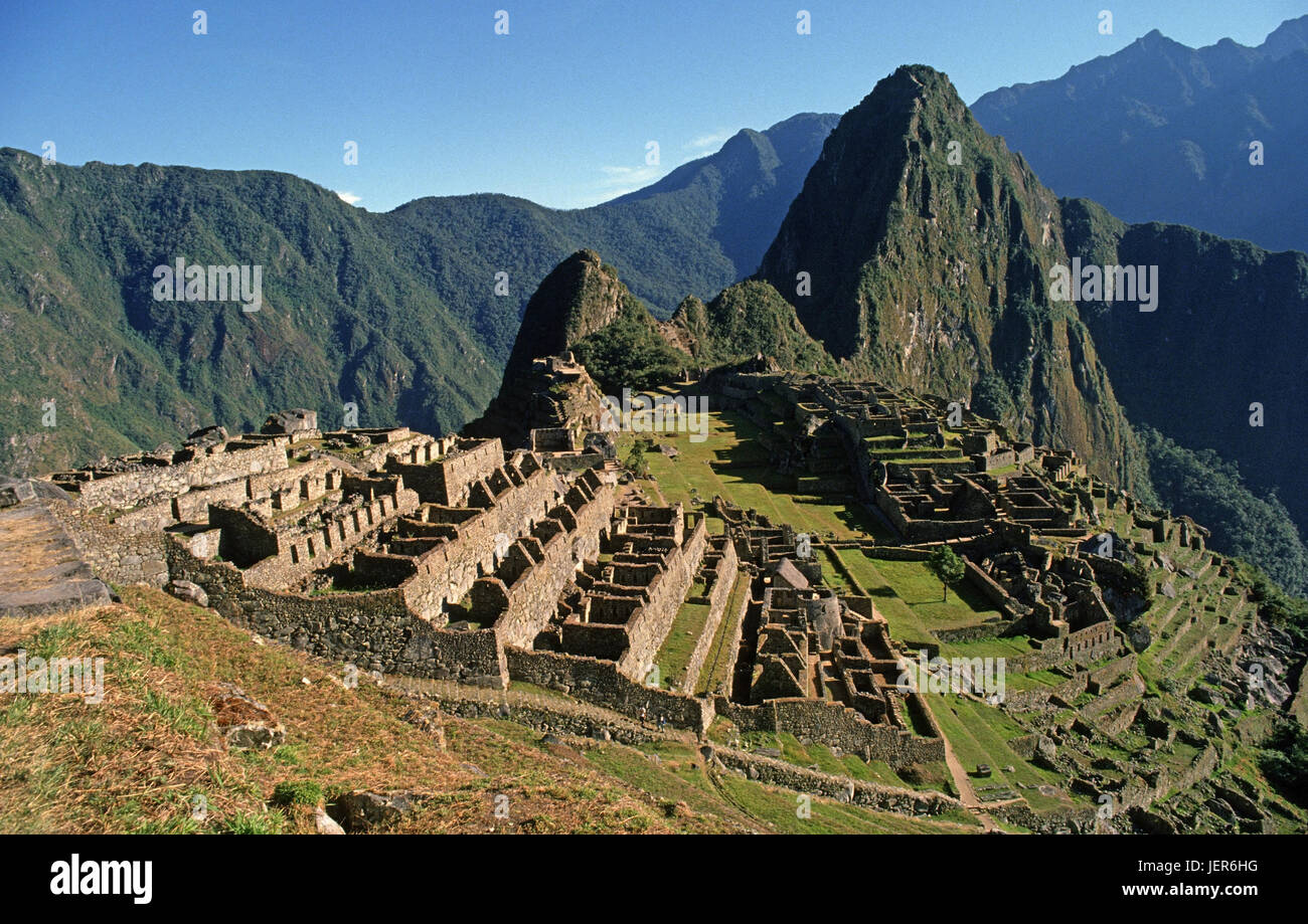 Machu Pichu, Peru Stockfoto