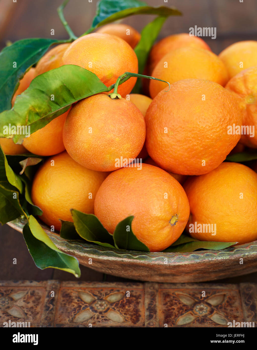 Tangerinen Stockfoto