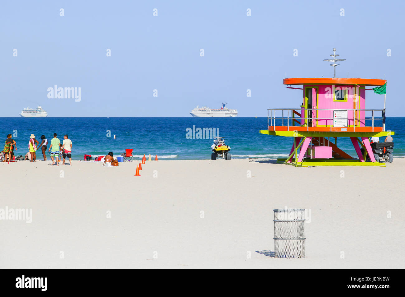 Miami Beach Life Stockfoto