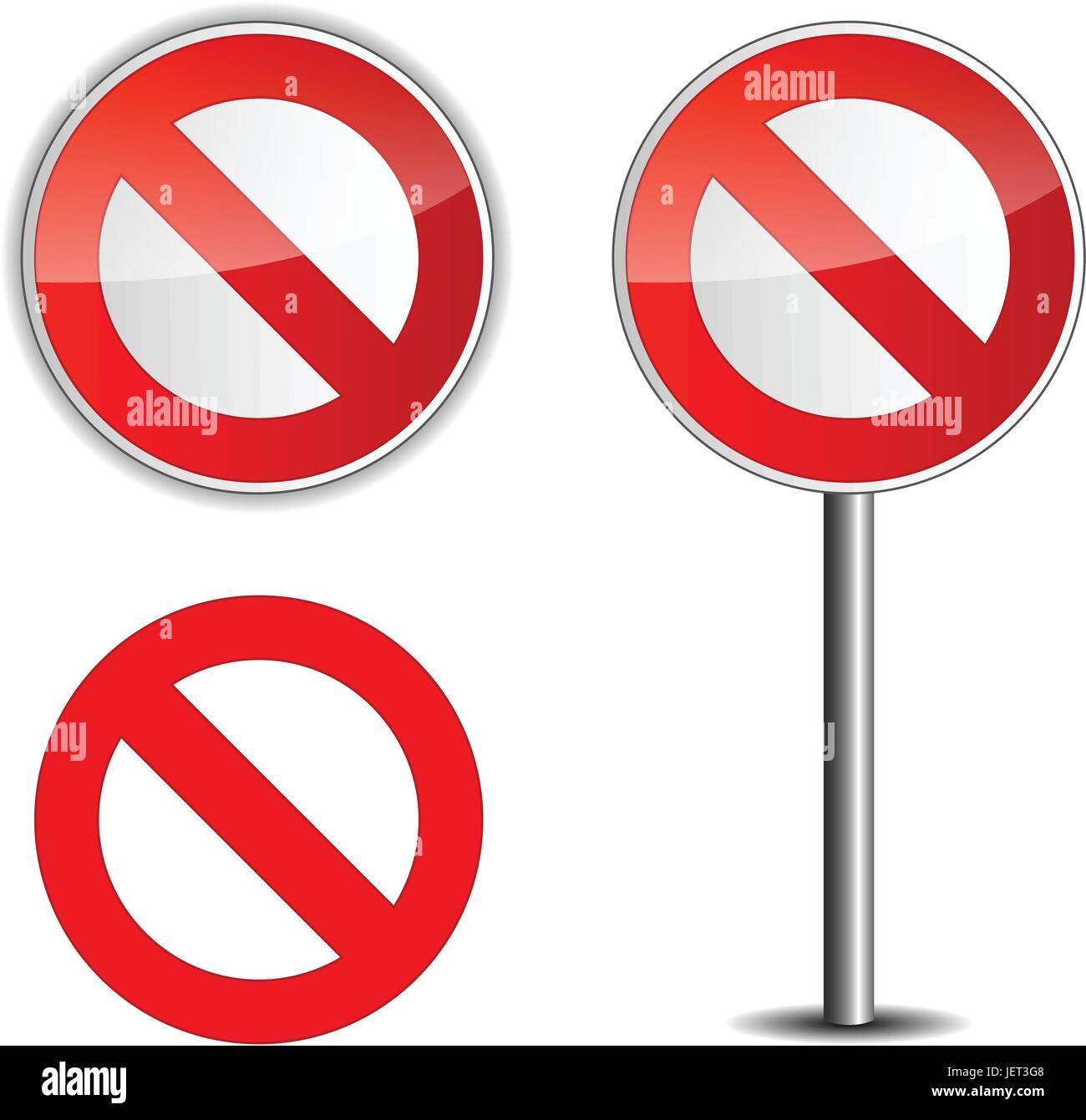 Zeichen signal Stock Vektor