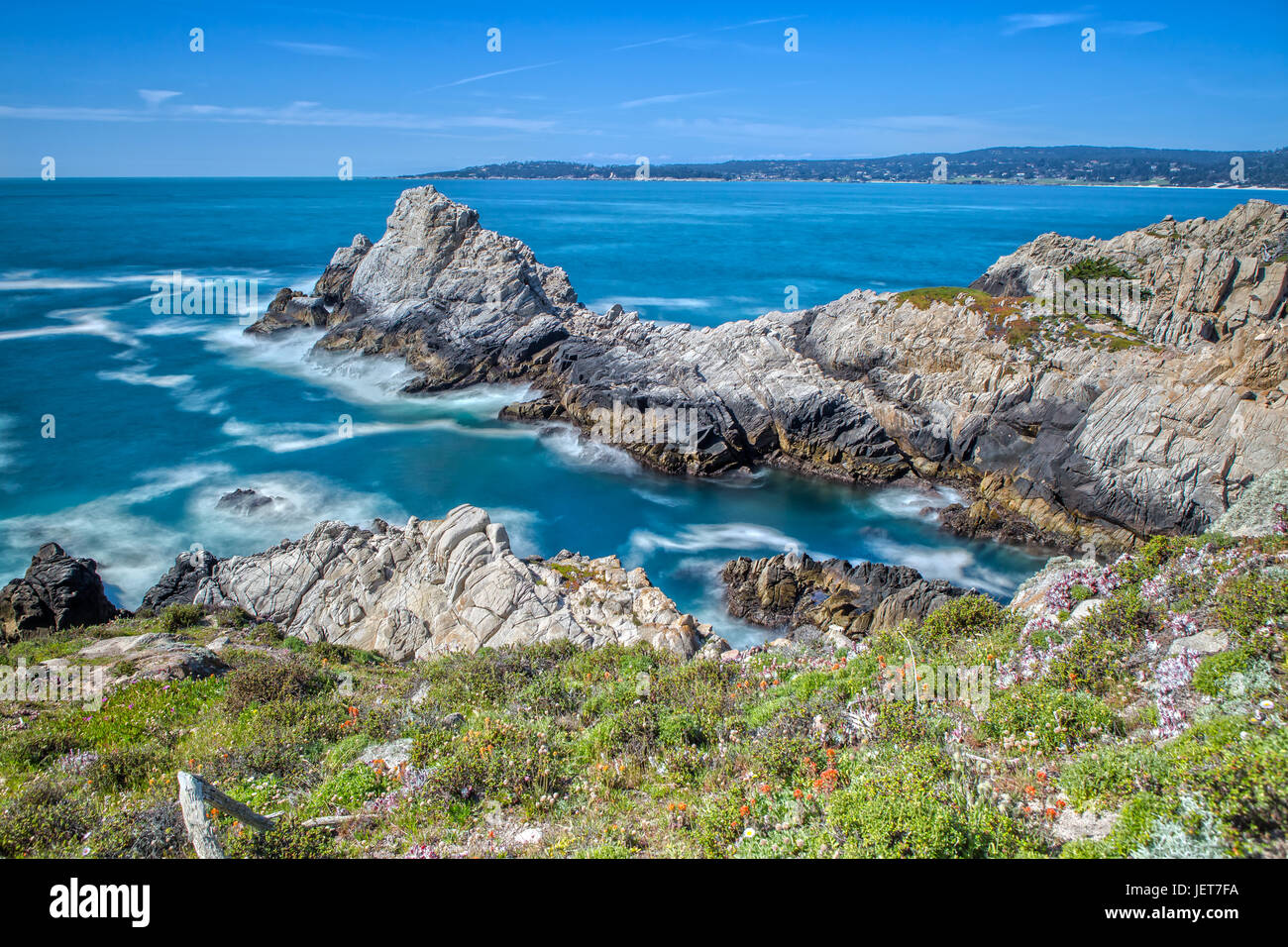 Point Lobos State Reserve am Highway 1 in Kalifornien Stockfoto