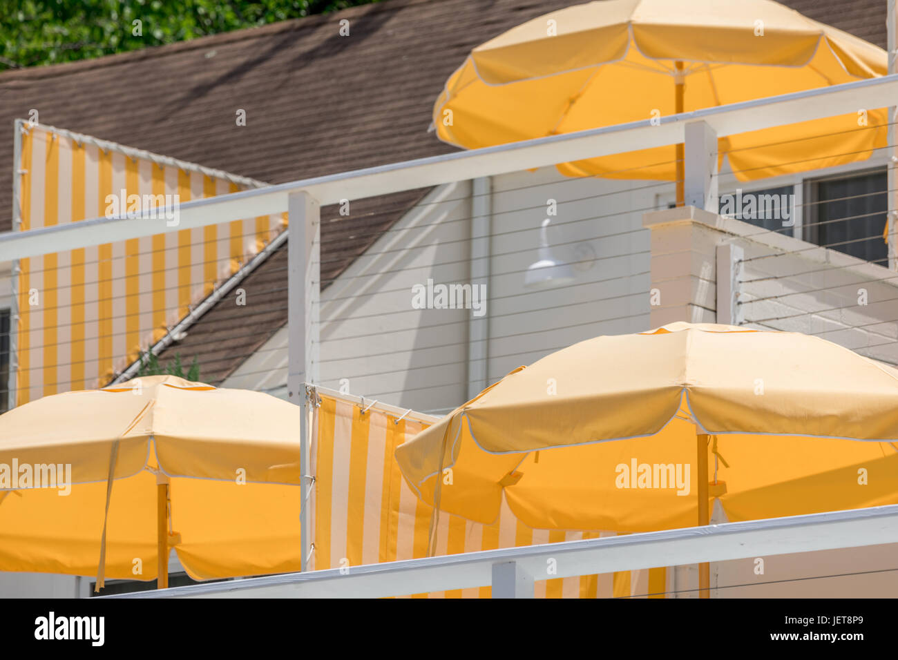 Sunset Beach Restaurant und Hotel in Shelter Island, New York Stockfoto