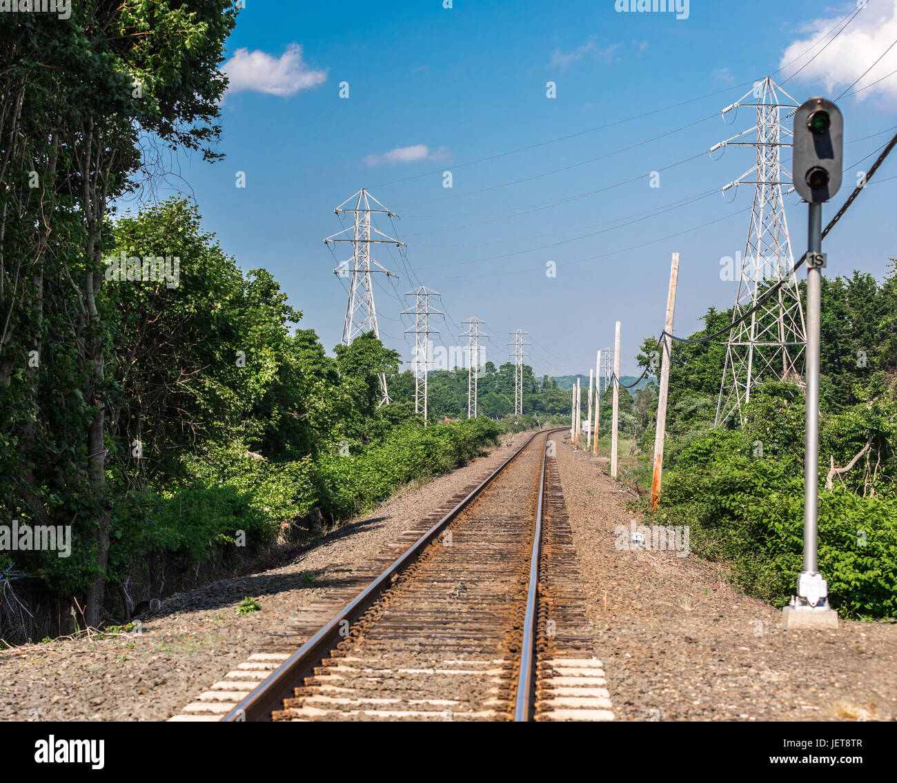 Eisenbahnschienen sommer -Fotos und -Bildmaterial in hoher Auflösung ...