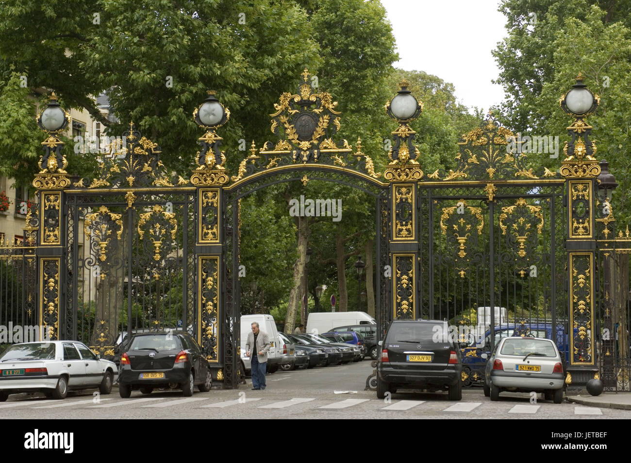 Frankreich, Paris, Parc Monceau, Ziel, Stockfoto