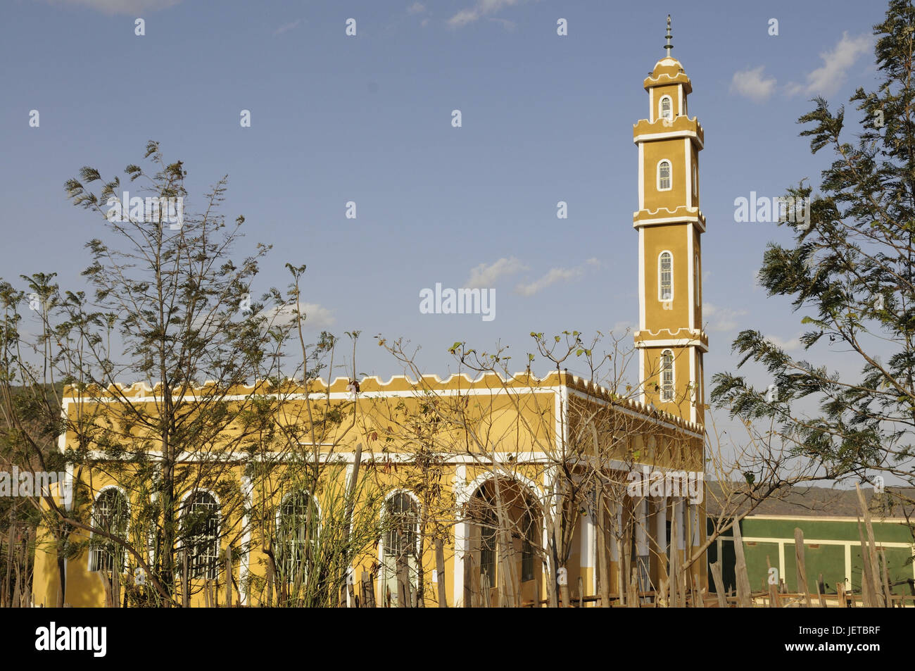 Moschee, Minarett, Yabello, Südäthiopien, Stockfoto