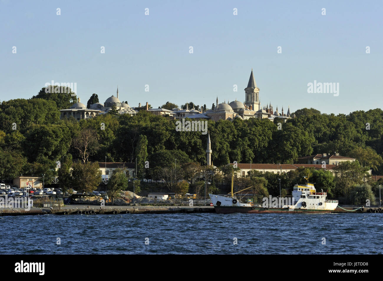 Türkei, Istanbul, Topkapi-Palast, Blick auf den Bosporus, Stockfoto