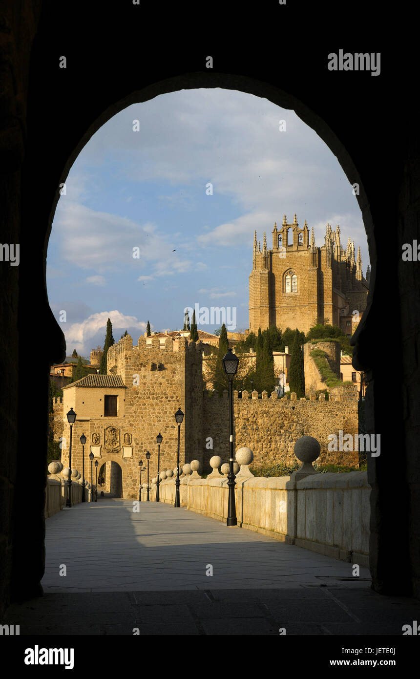 Spanien, Region Kastilien-La Mancha, Toledo, Kloster San Juan de aus Reyes, Stockfoto