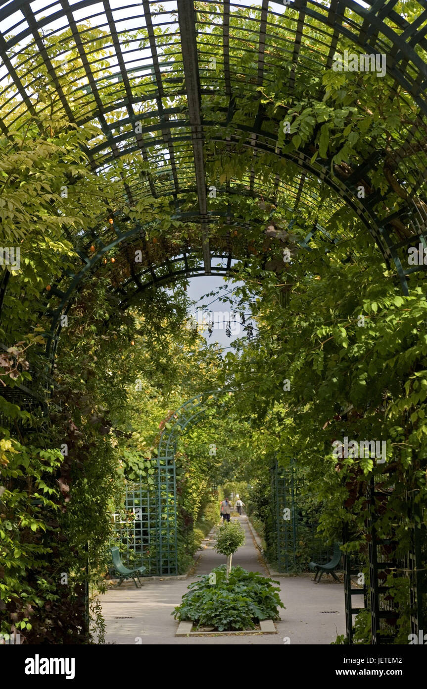 Frankreich, Paris, Viaduc der Künste, "la Coulee Verte", Fußgängerzone, kein Model-release Stockfoto