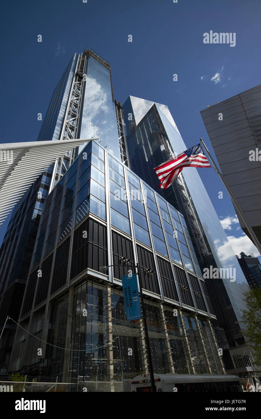 drei und vier World Trade Center New York City USA Stockfoto