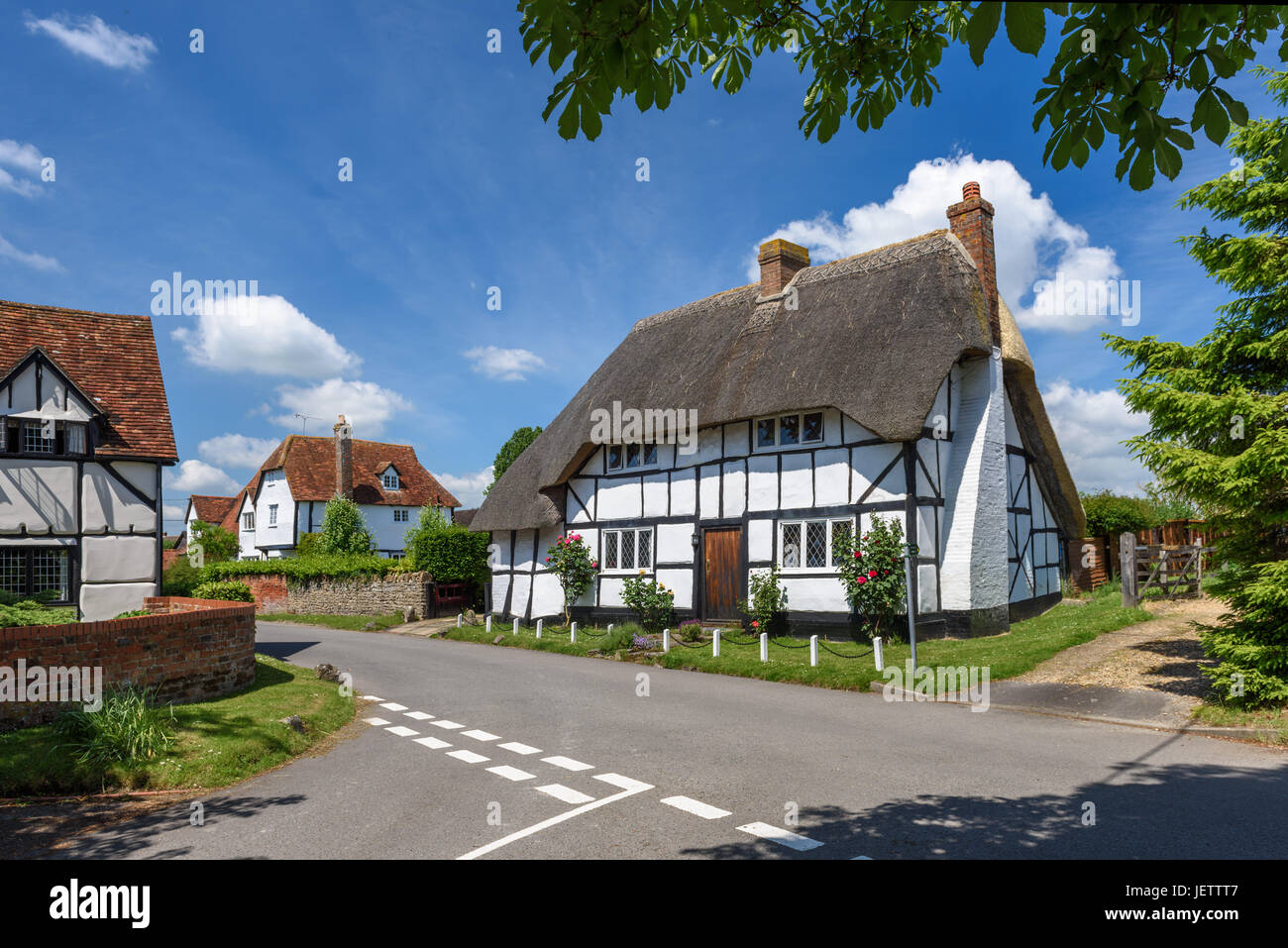 West Hagbourne, Oxfordshire, Vereinigtes Königreich Stockfoto
