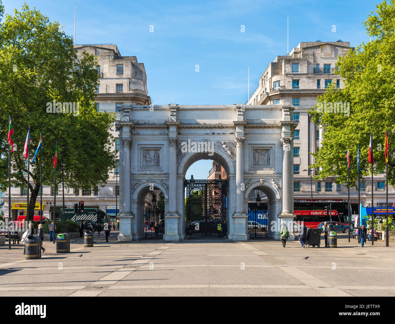 Marble Arch, London, UK Stockfoto
