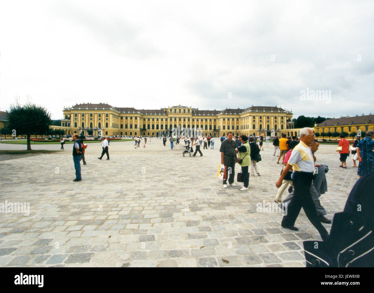 Schloss Schönbrunn Wien Österreich 2004 ist eine ehemalige kaiserliche Sommerresidenz Stockfoto