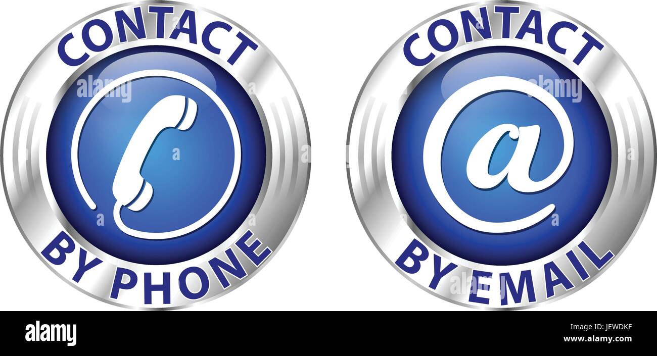 Telefon Handy Anruf E Mail Symbol Logo Kontakt Telefon Handy Blau Stock Vektorgrafik Alamy