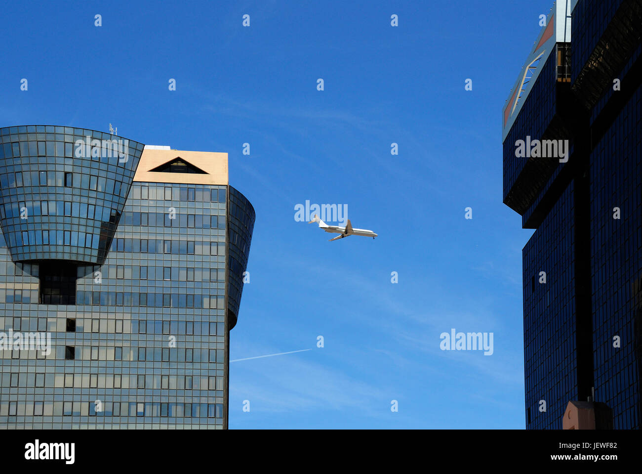 Amoreiras, eines der kommerziellen Viertel mit Bürogebäude von Lissabon, Portugal Stockfoto
