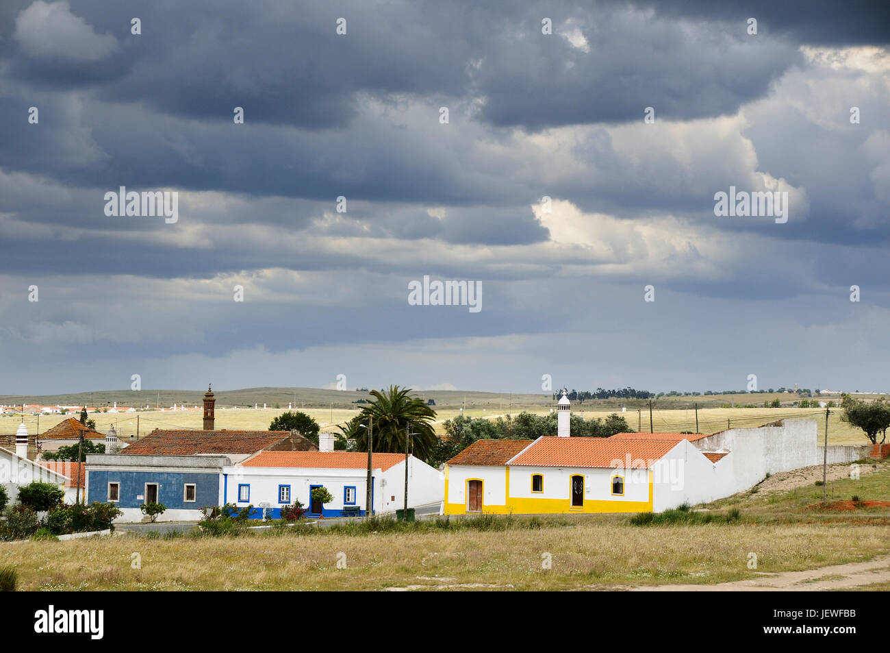 Einem kleinen Dorf im Alentejo. Portugal Stockfoto